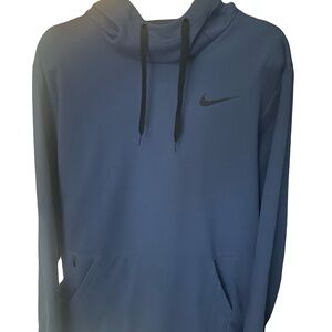 Nike Blue therma hoodie XL